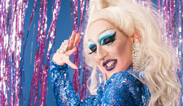 Drag Queen performing in Anchorage